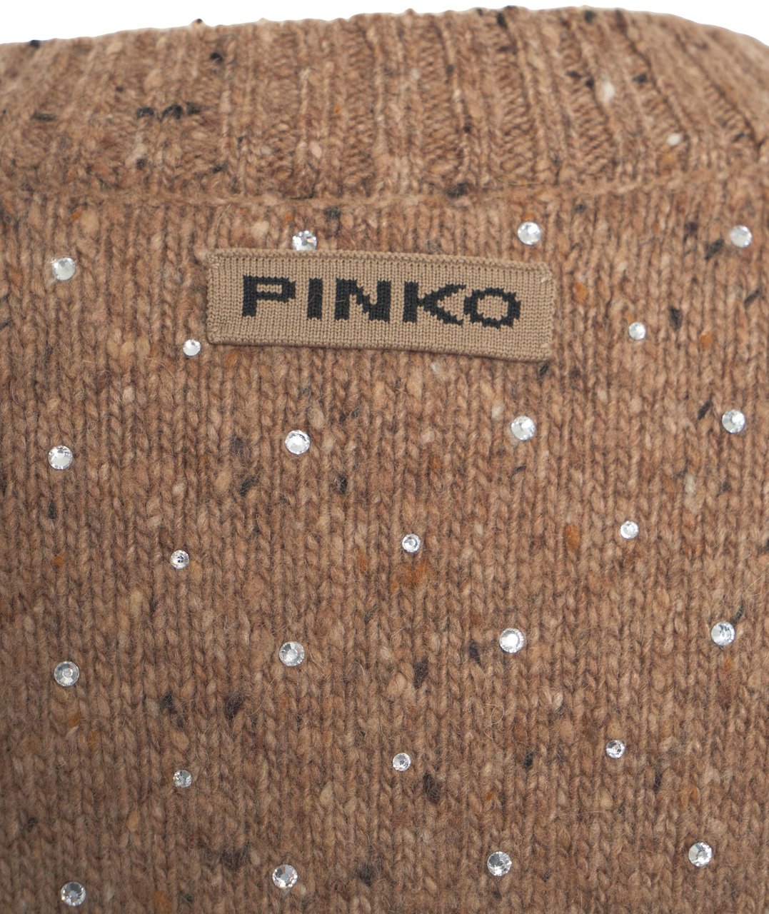 Pinko Melange cardigan Bruin