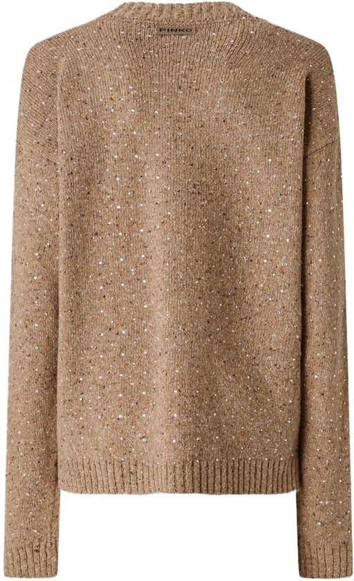Pinko Sweaters Beige Beige