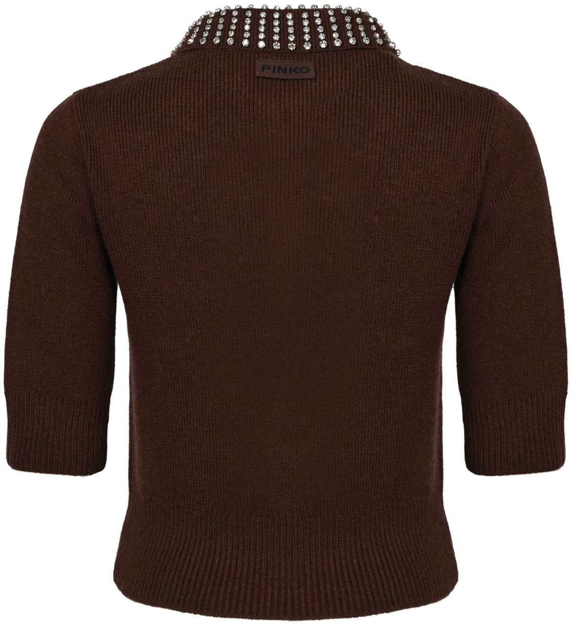 Pinko Sweaters Marrone Pulce Bruin