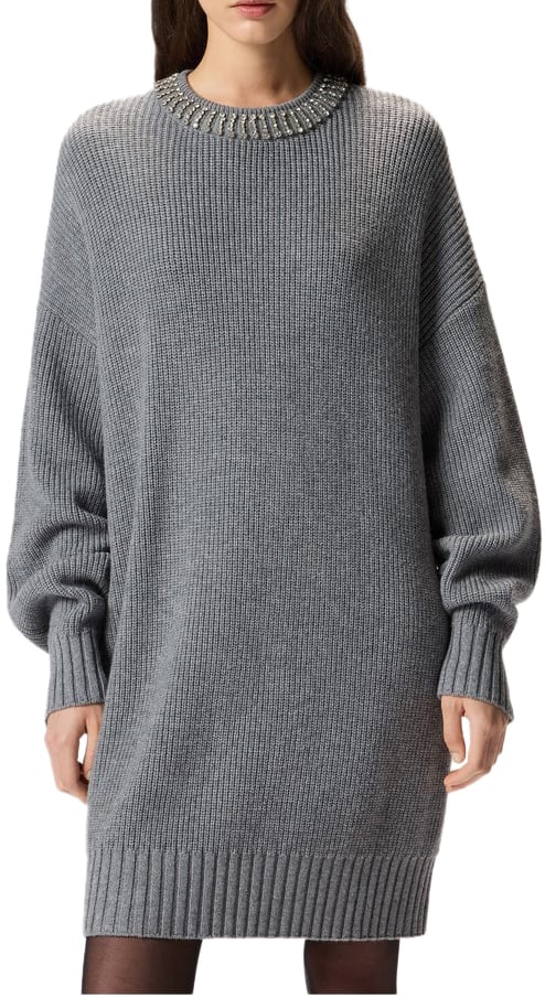 Pinko Dresses Gray Grijs