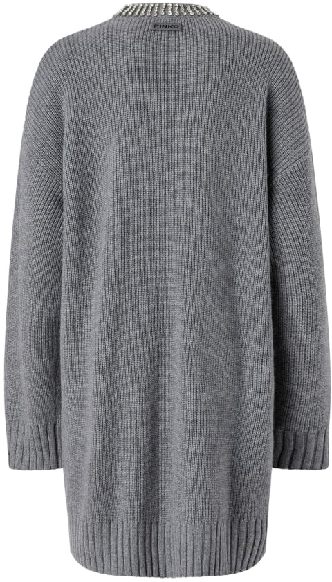 Pinko Dresses Gray Grijs