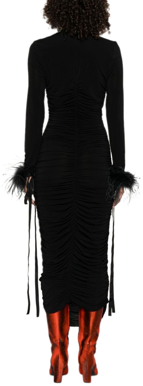 Pinko Pinko Dresses Black Zwart