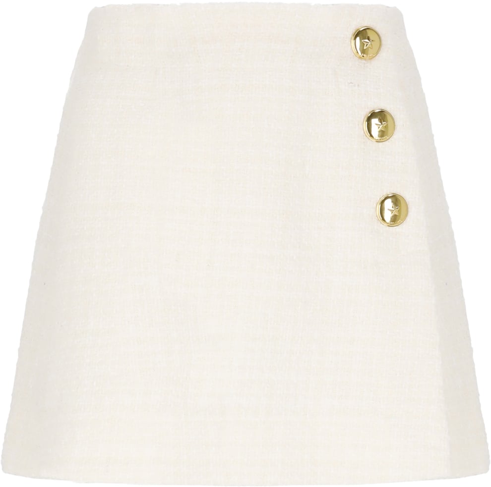 Pinko Skirts Ivory Wit