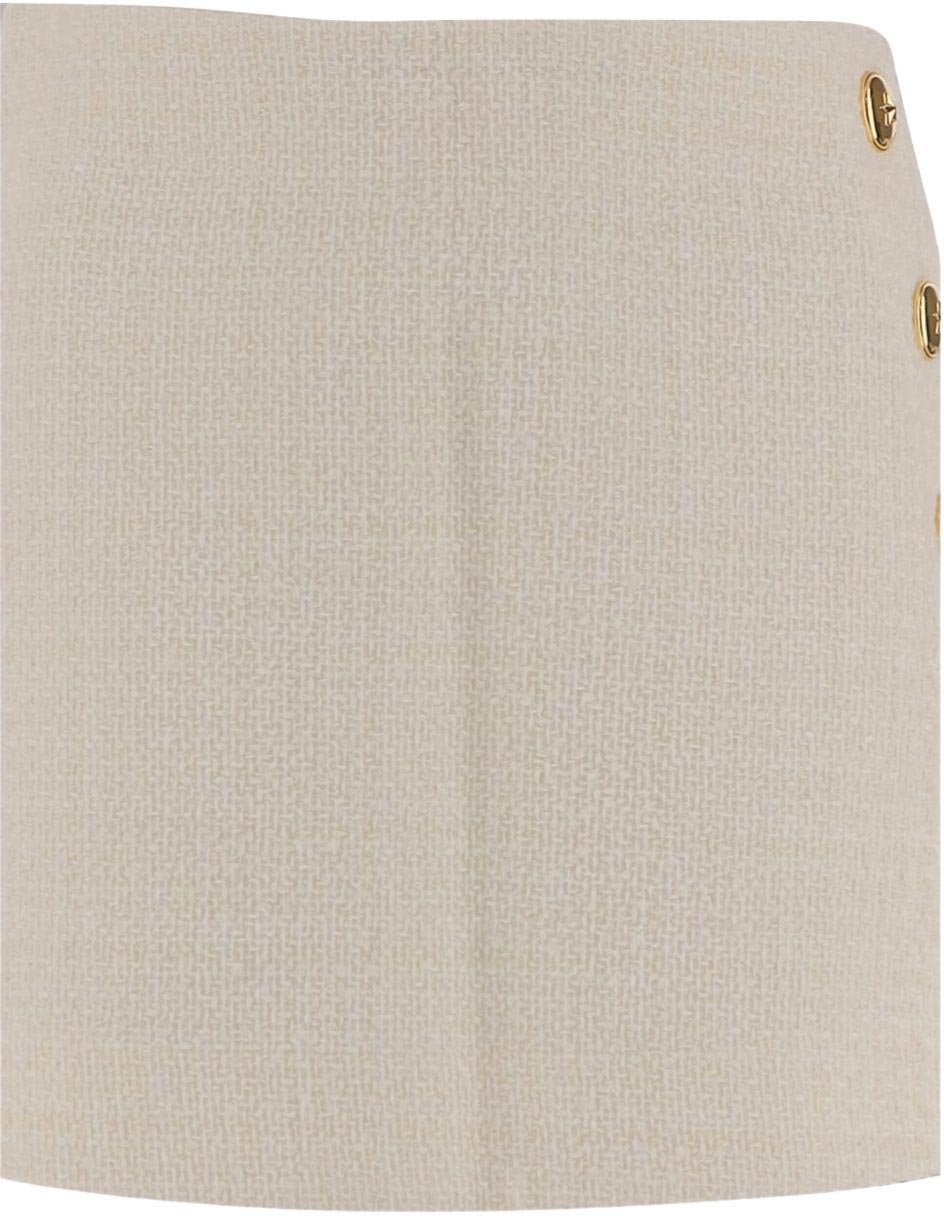 Pinko Skirts White Wit