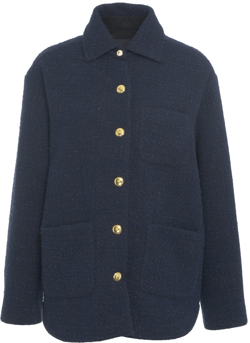 Pinko Casual jacket 'Ghiacciolo' Blauw