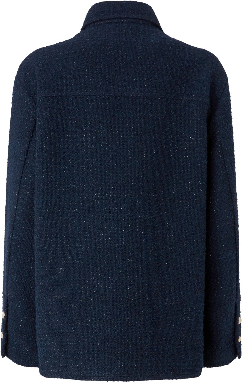 Pinko Jackets Blu Tenebra Blauw