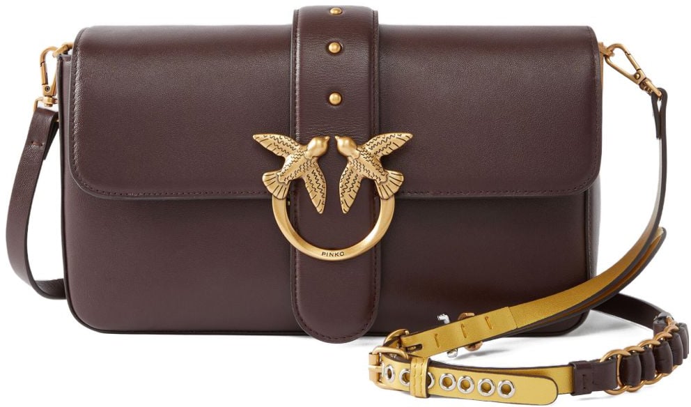 Pinko Pinko Borse... Rosso E Oro Rood