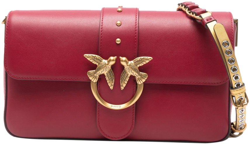 Pinko Pinko Borse... Rosso E Oro Rood