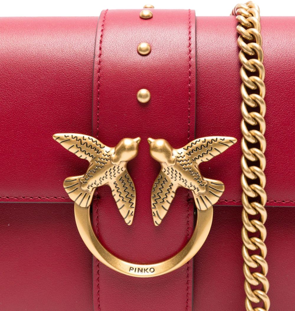 Pinko Pinko Borse... Rosso E Oro Rood