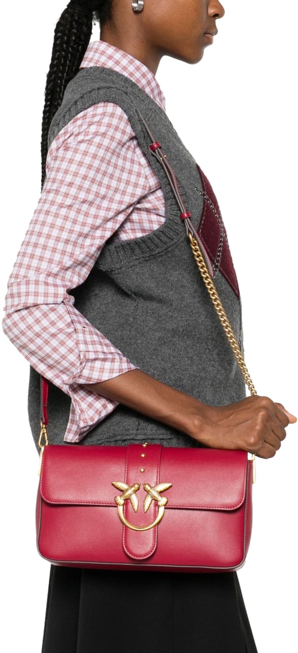 Pinko Pinko Borse... Rosso E Oro Rood