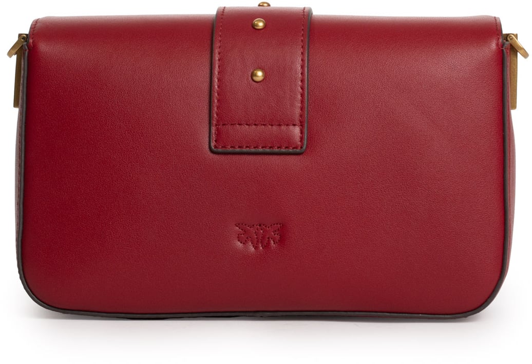 Pinko Bags Rosso Lamponeantique Gold Goud