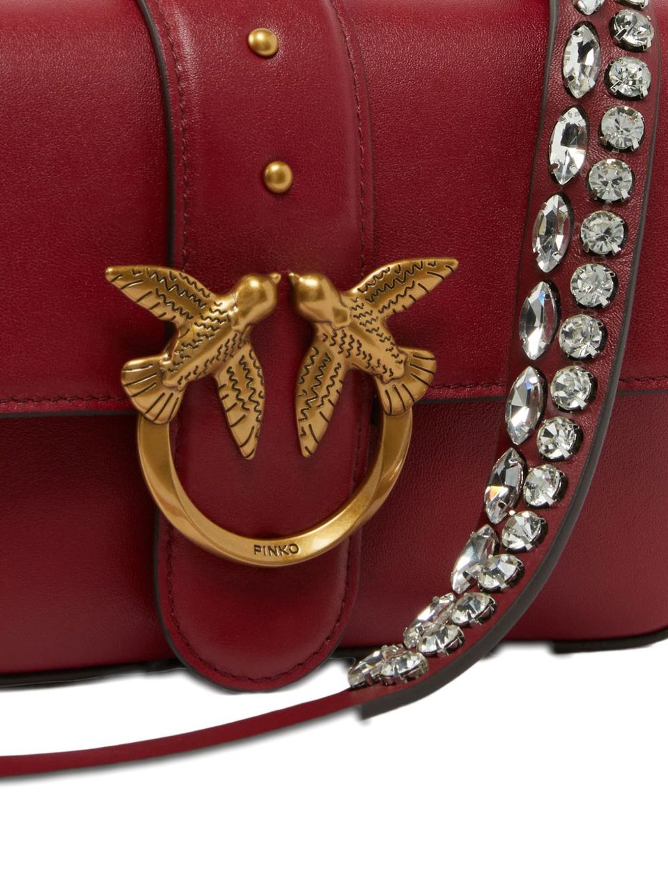 Pinko Pinko Borse... Rosso E Oro Rood