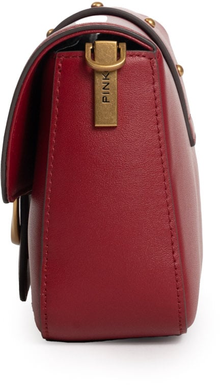 Pinko Bags Rosso Lamponeantique Gold Goud