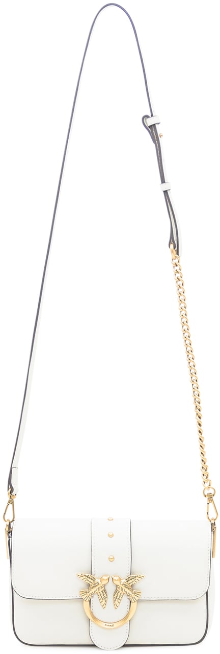 Pinko Borsa Love One Mini Pinko Wit