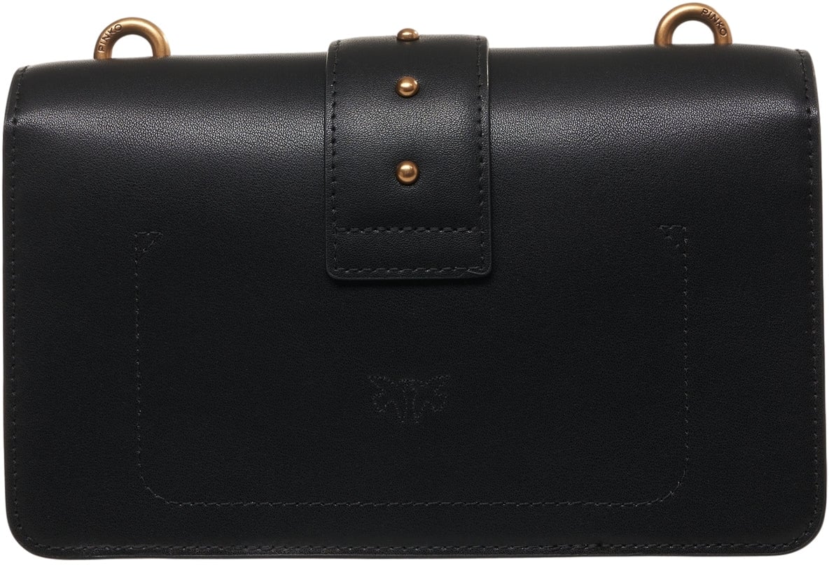 Pinko Shoulder bag 'Love One Mini' Zwart