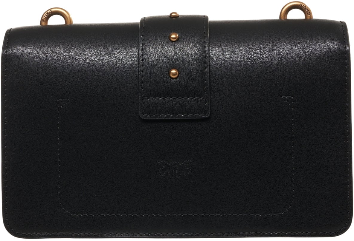 Pinko Shoulder bag 'Love One Mini' Zwart
