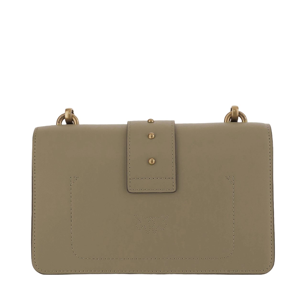Pinko Love One Mini Bag Bruin