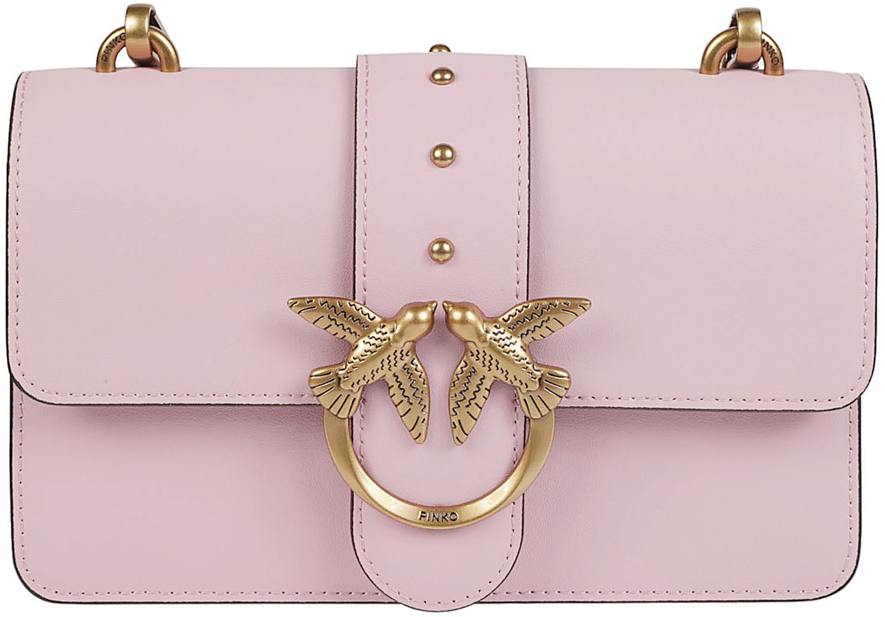 Pinko Love One Mini Bag Pink Roze