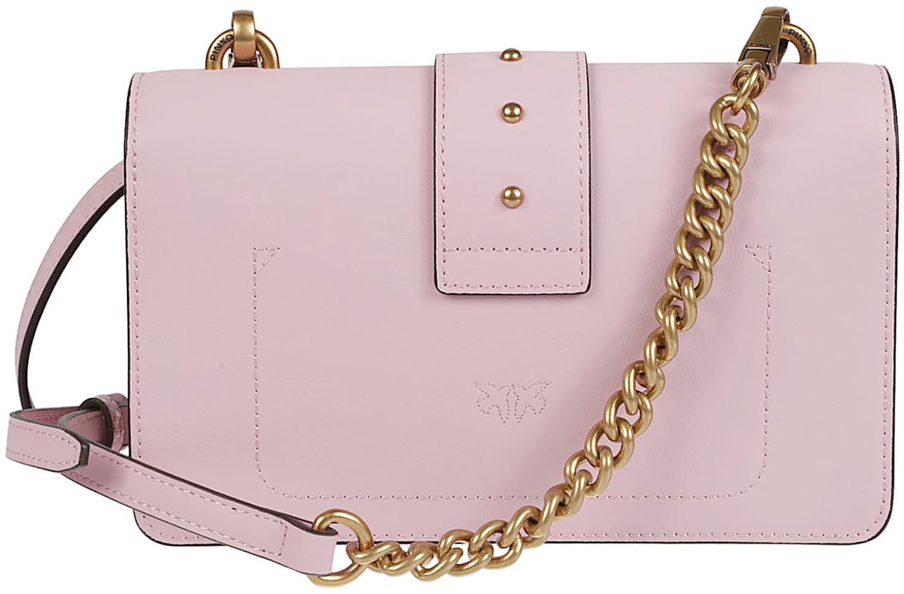 Pinko Love One Mini Bag Pink Roze