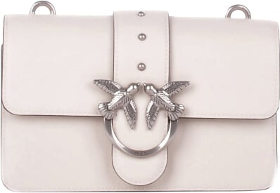Pinko Bags Bianco Silver Wit