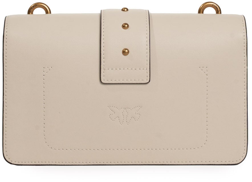 Pinko Bags Bianco Setaantique Gold Goud