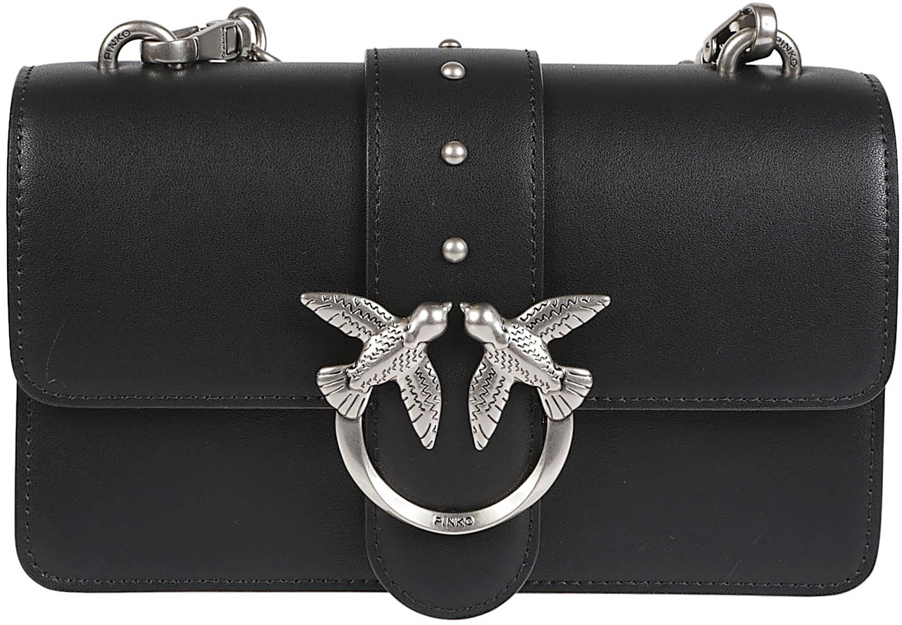 Pinko Love One Mini Bag Black Zwart