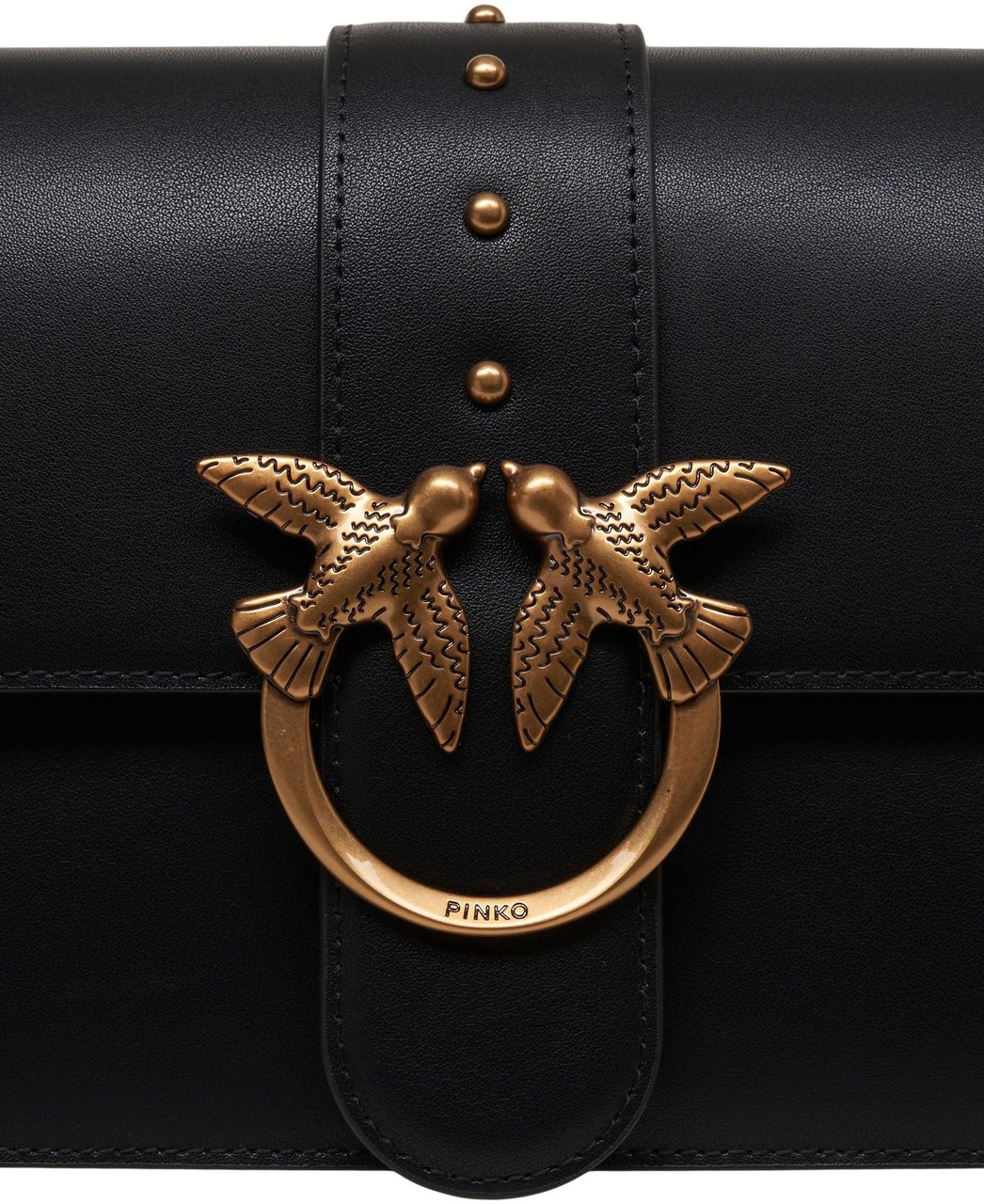 Pinko Shoulder bag 'Love One' Zwart