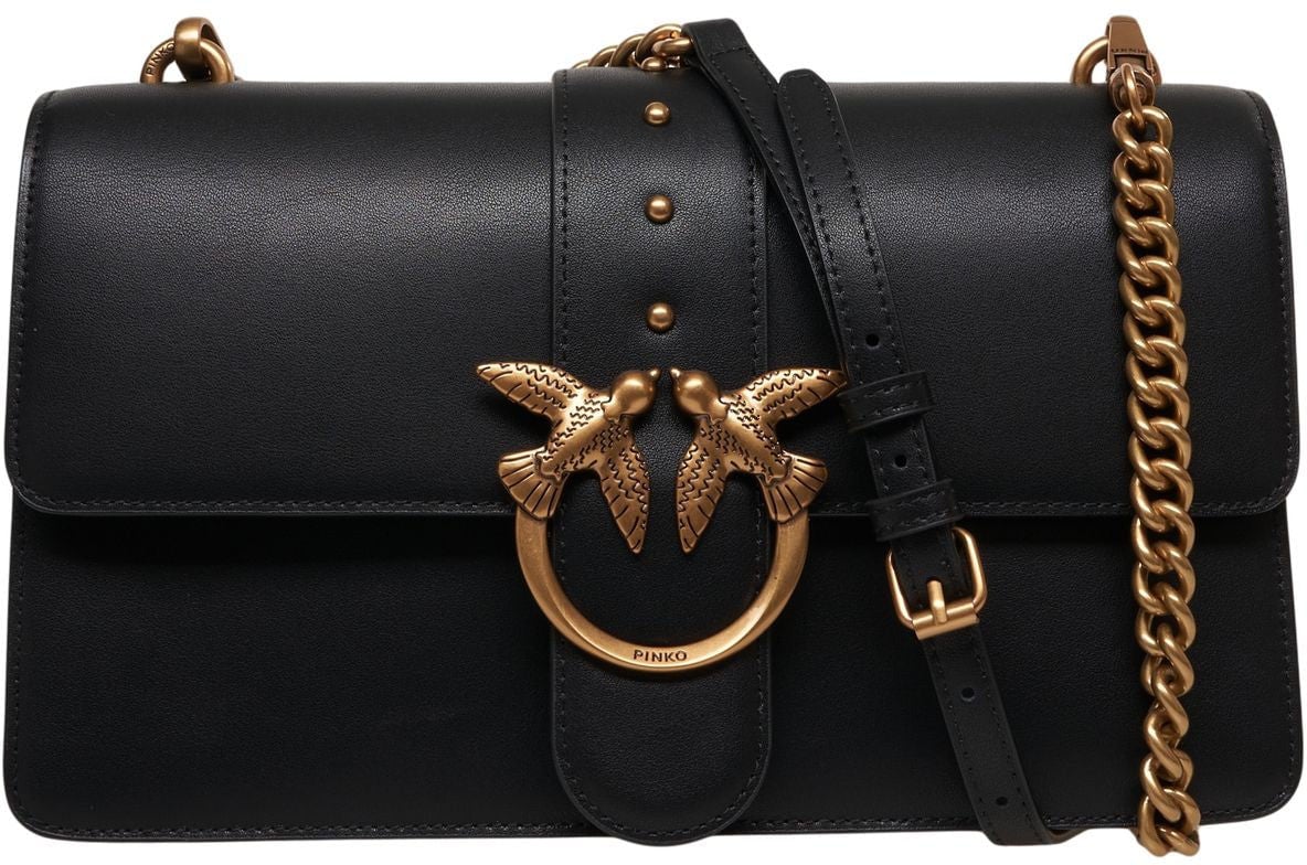 Pinko Shoulder bag 'Love One' Zwart