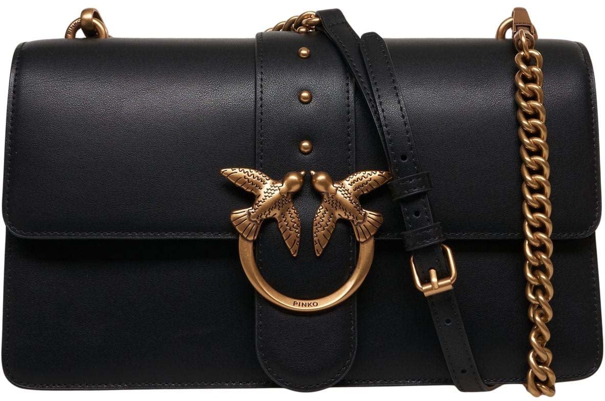 Pinko Shoulder bag 'Love One' Zwart