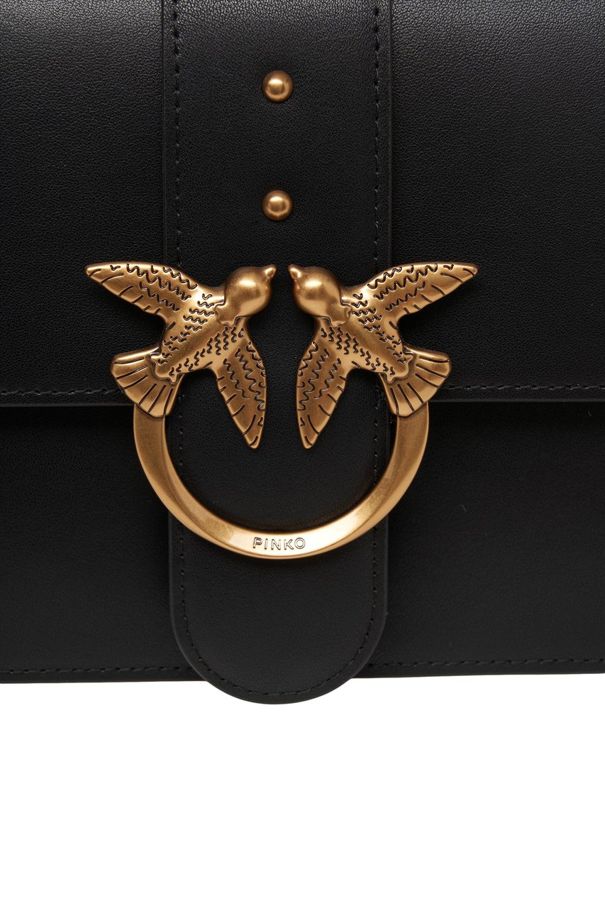 Pinko Borsa a spalla 'Love One Classic' Zwart