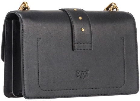 Pinko Love One Classic St. Cl Nero-Antique Gold Zwart