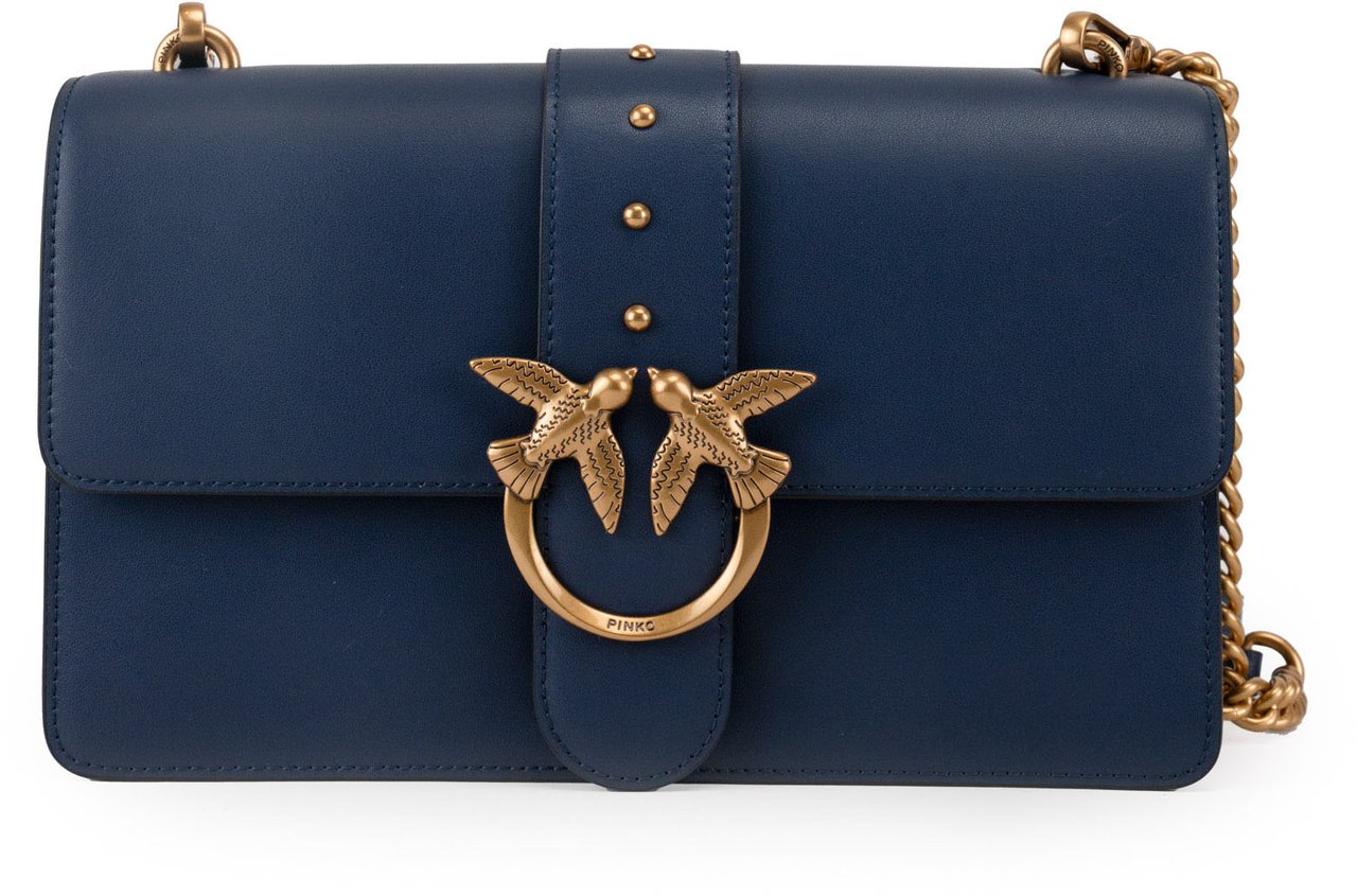 Pinko Bags Blu Indaco Ombrosoantique Gol Divers