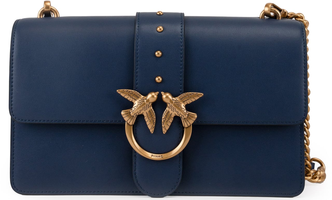 Pinko Bags Blu Indaco Ombrosoantique Gol Divers