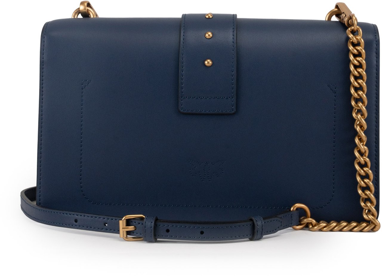 Pinko Bags Blu Indaco Ombrosoantique Gol Divers