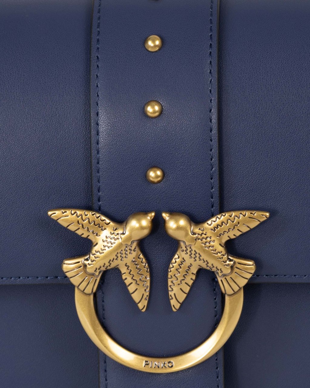 Pinko Bags Blu Indaco Ombrosoantique Gol Divers