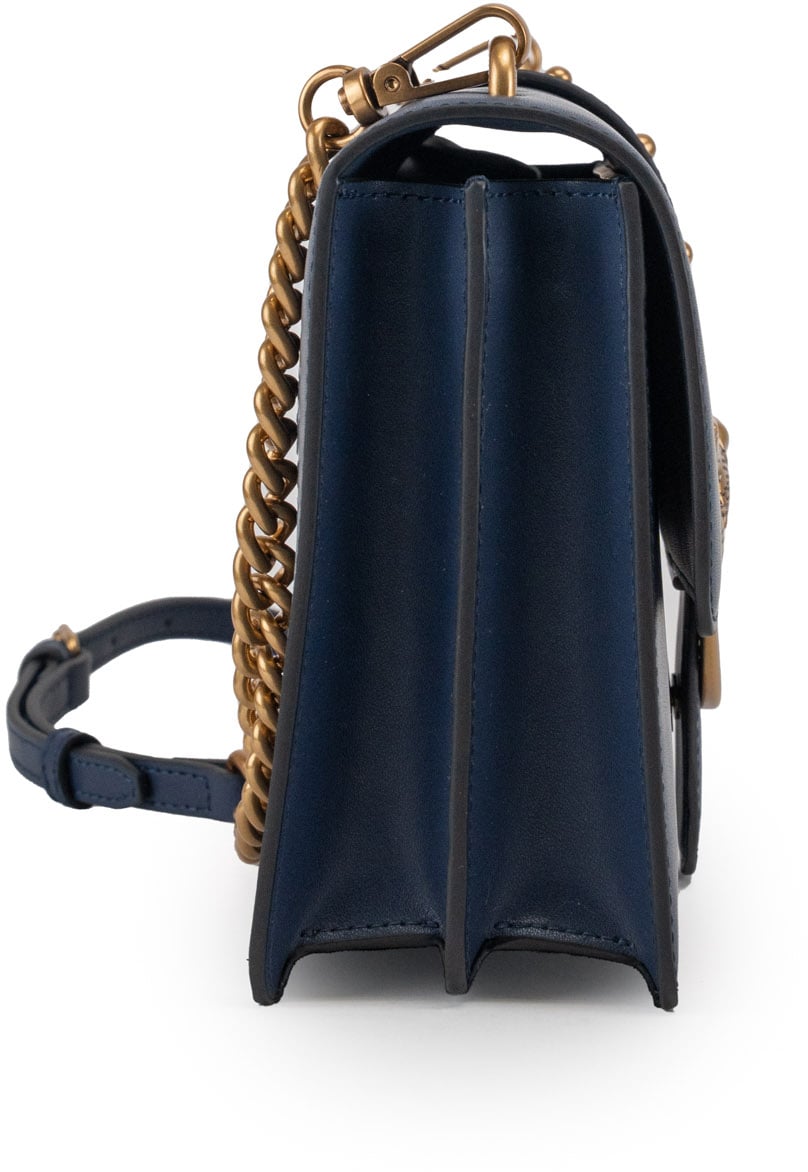 Pinko Bags Blu Indaco Ombrosoantique Gol Divers