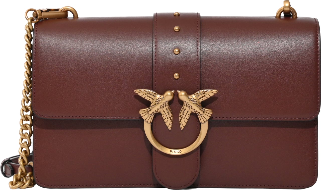 Pinko Bags Burgundy Maroon
