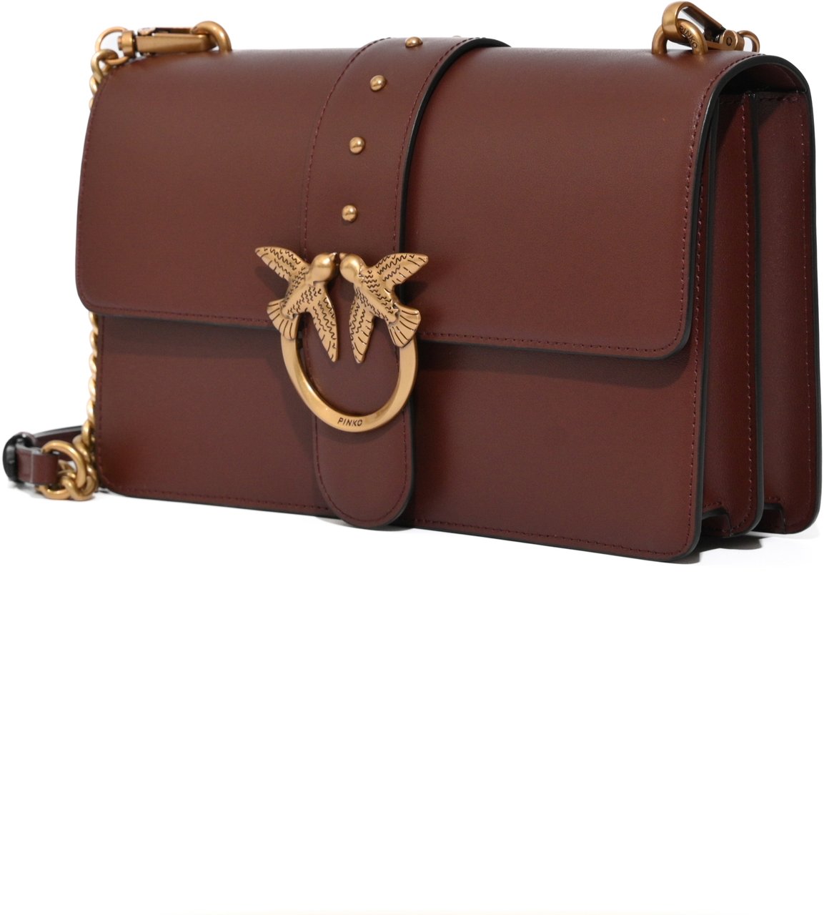 Pinko Bags Burgundy Maroon