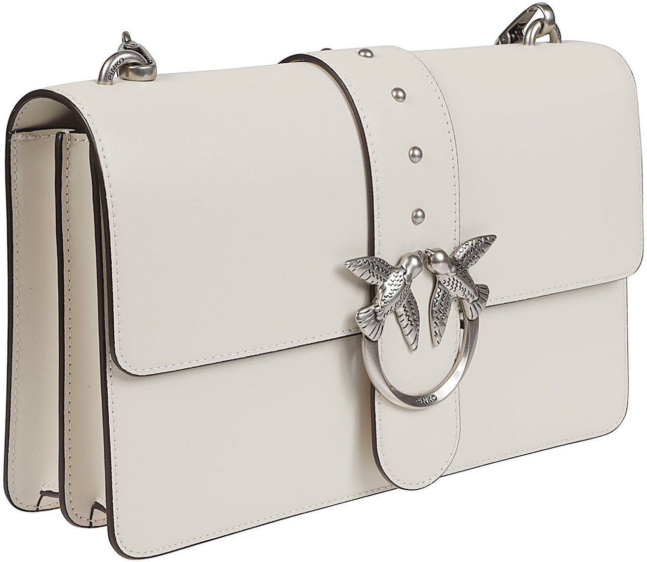 Pinko Love One Classic Bag White Wit