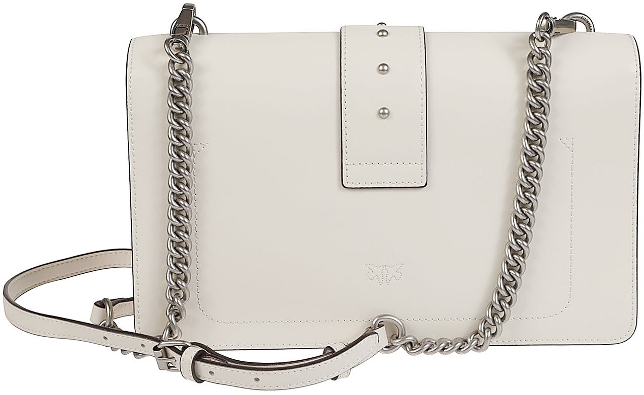Pinko Love One Classic Bag White Wit
