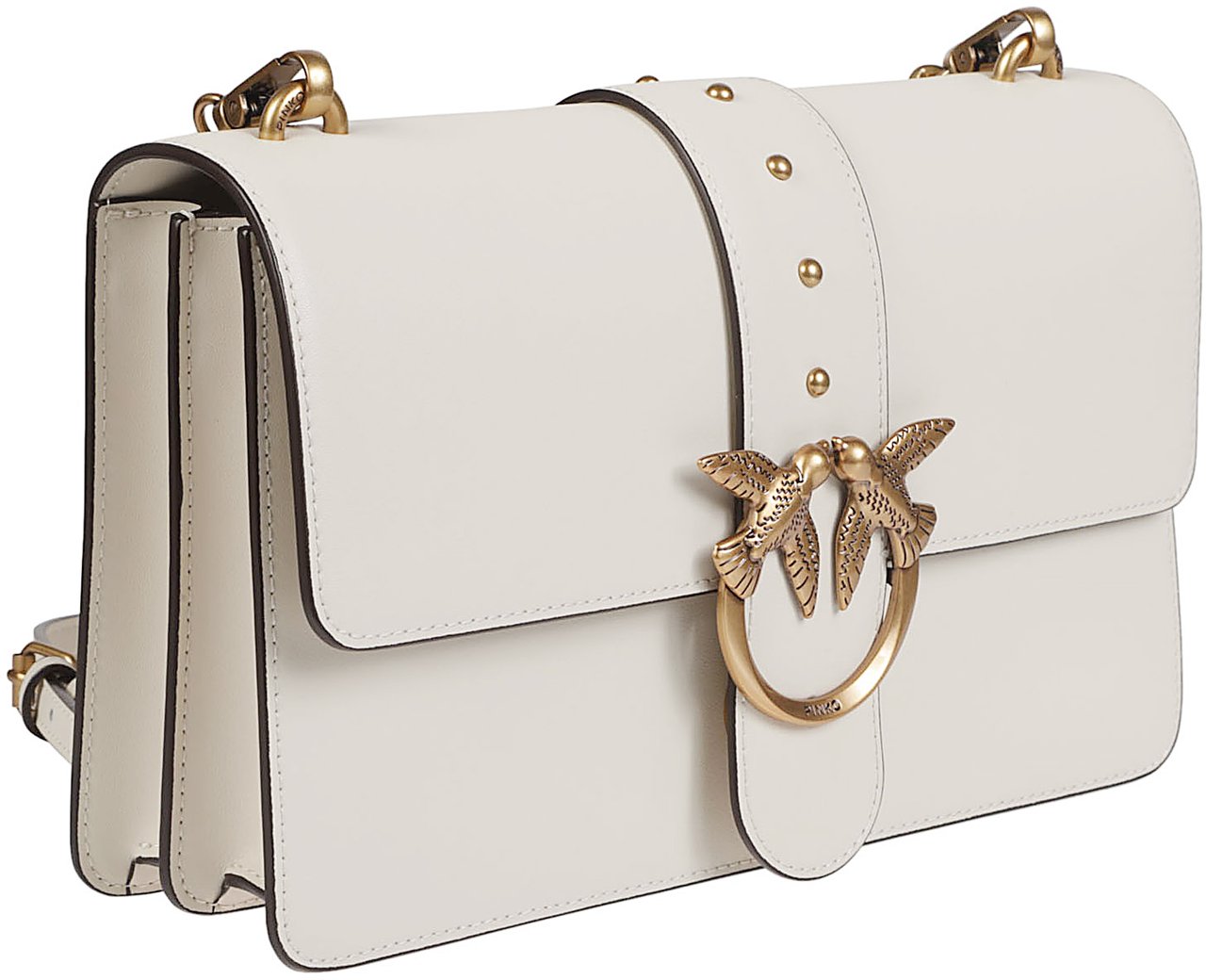 Pinko Love One Classic Bag White Wit