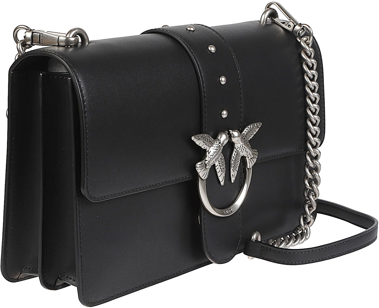 Pinko Love One Classic Bag Black Zwart