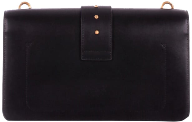 Pinko Love One Classic St. Cl Nero-Antique Gold Zwart