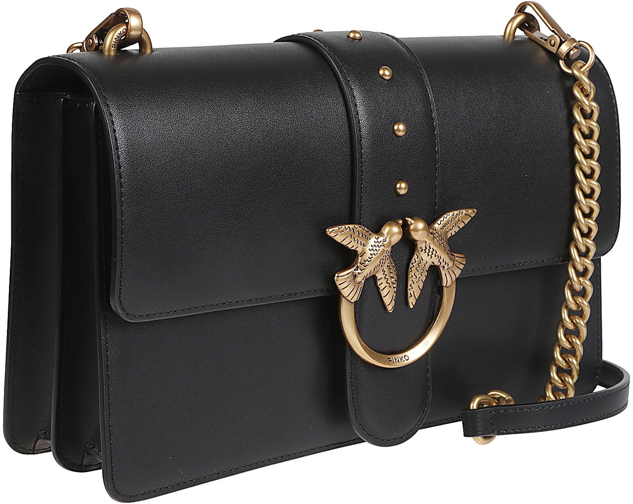 Pinko Love One Classic Bag Black Zwart