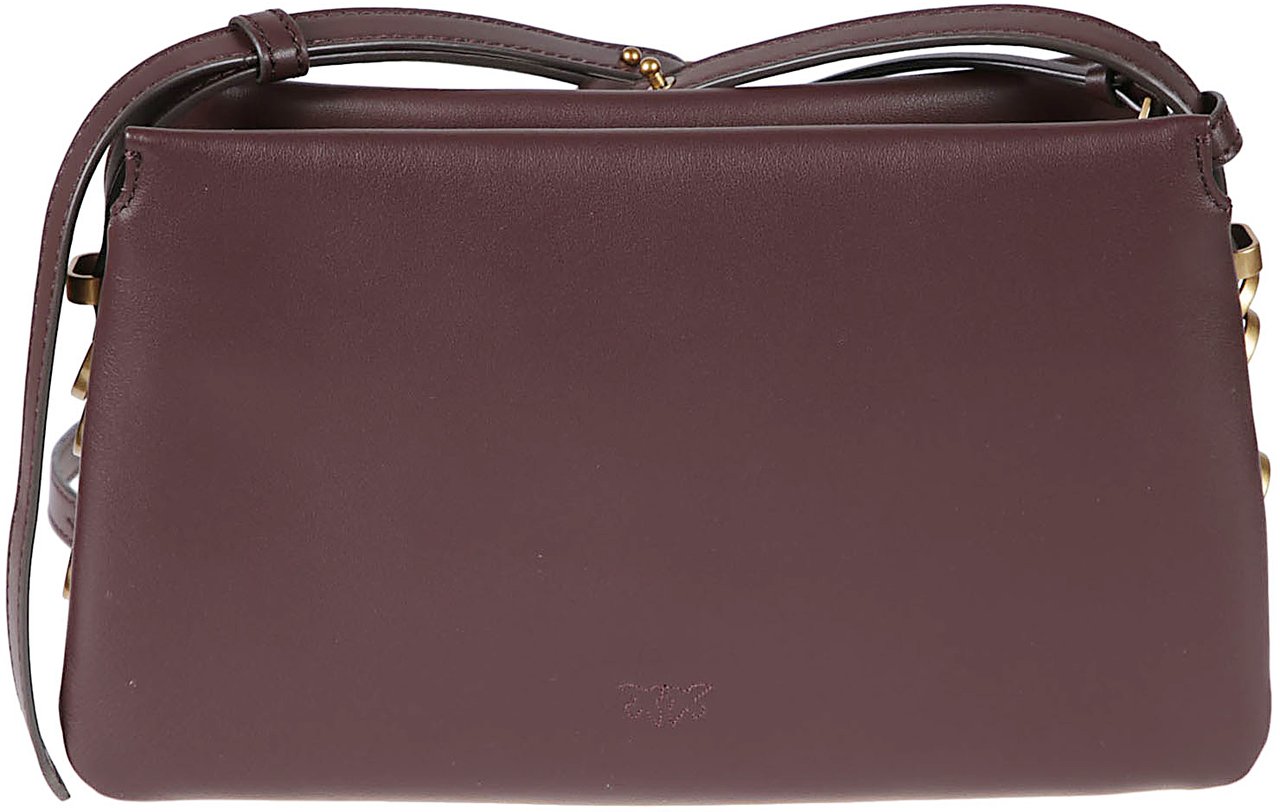 Pinko One Two Three Mini Bag Red Rood
