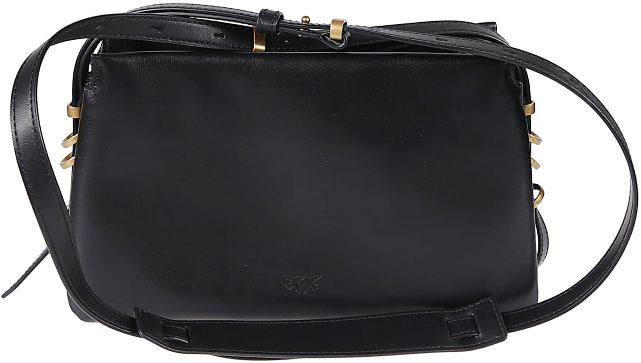 Pinko One Two Three Mini Bag Black Zwart