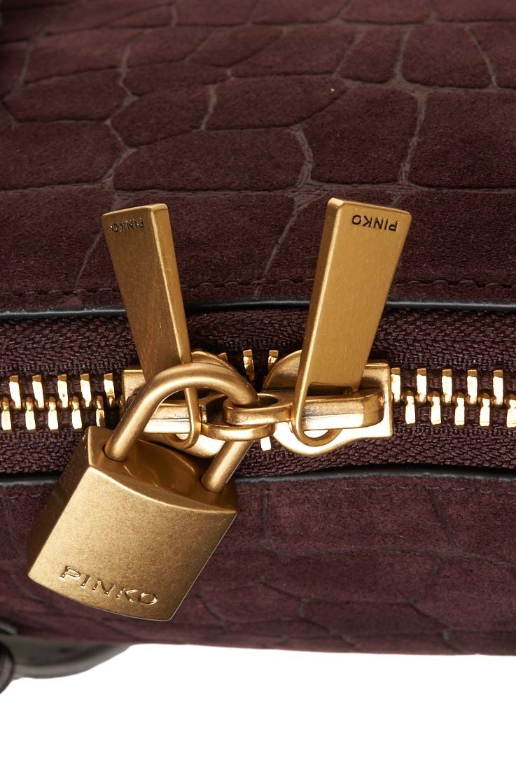 Pinko Borsa in camoscio 'Escape' Rood