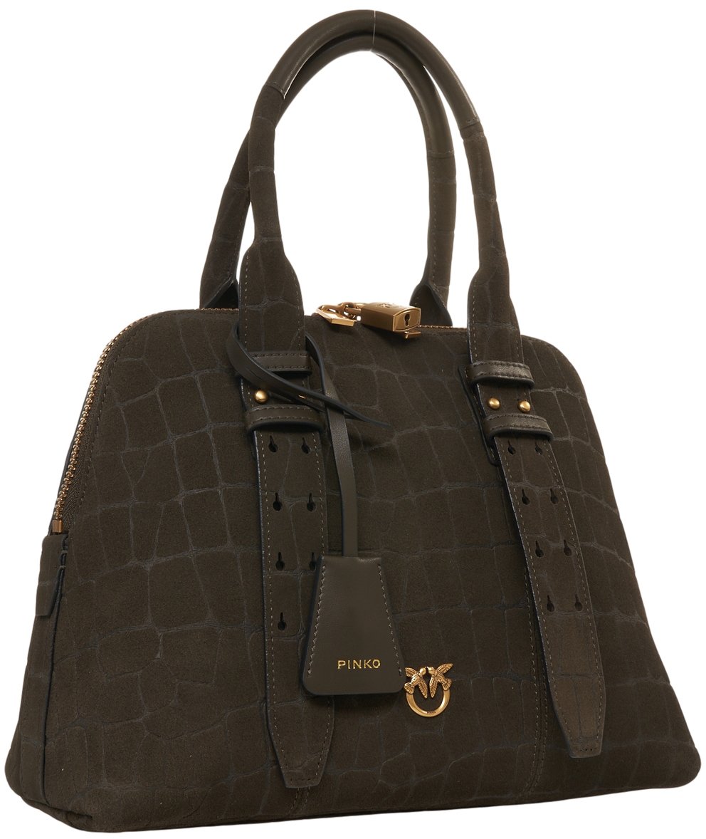 Pinko Borsa in camoscio 'Escape' Groen