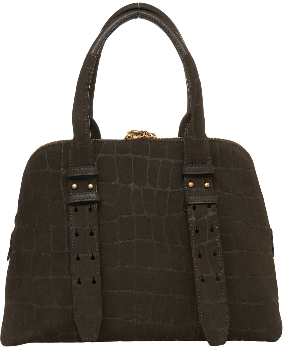 Pinko Borsa in camoscio 'Escape' Groen