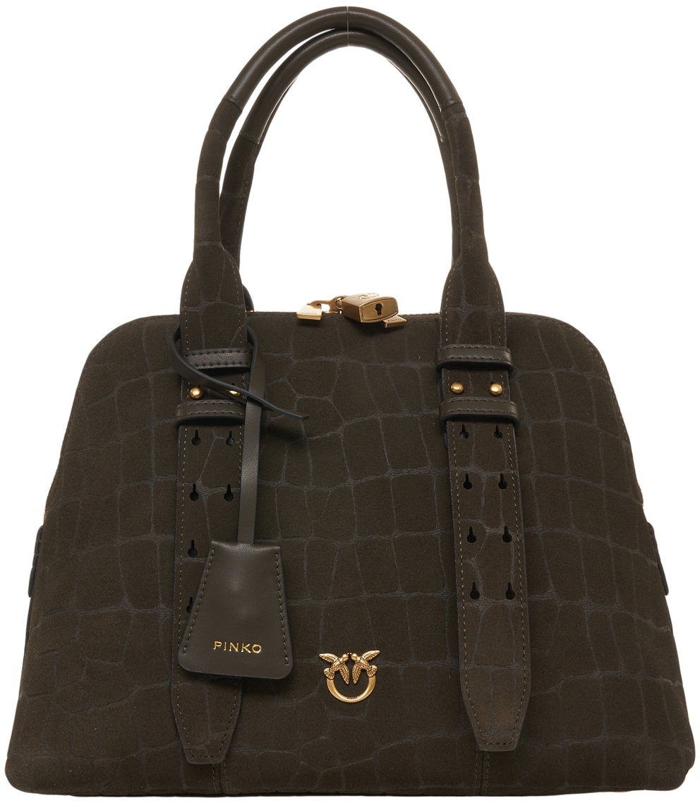 Pinko Borsa in camoscio 'Escape' Groen
